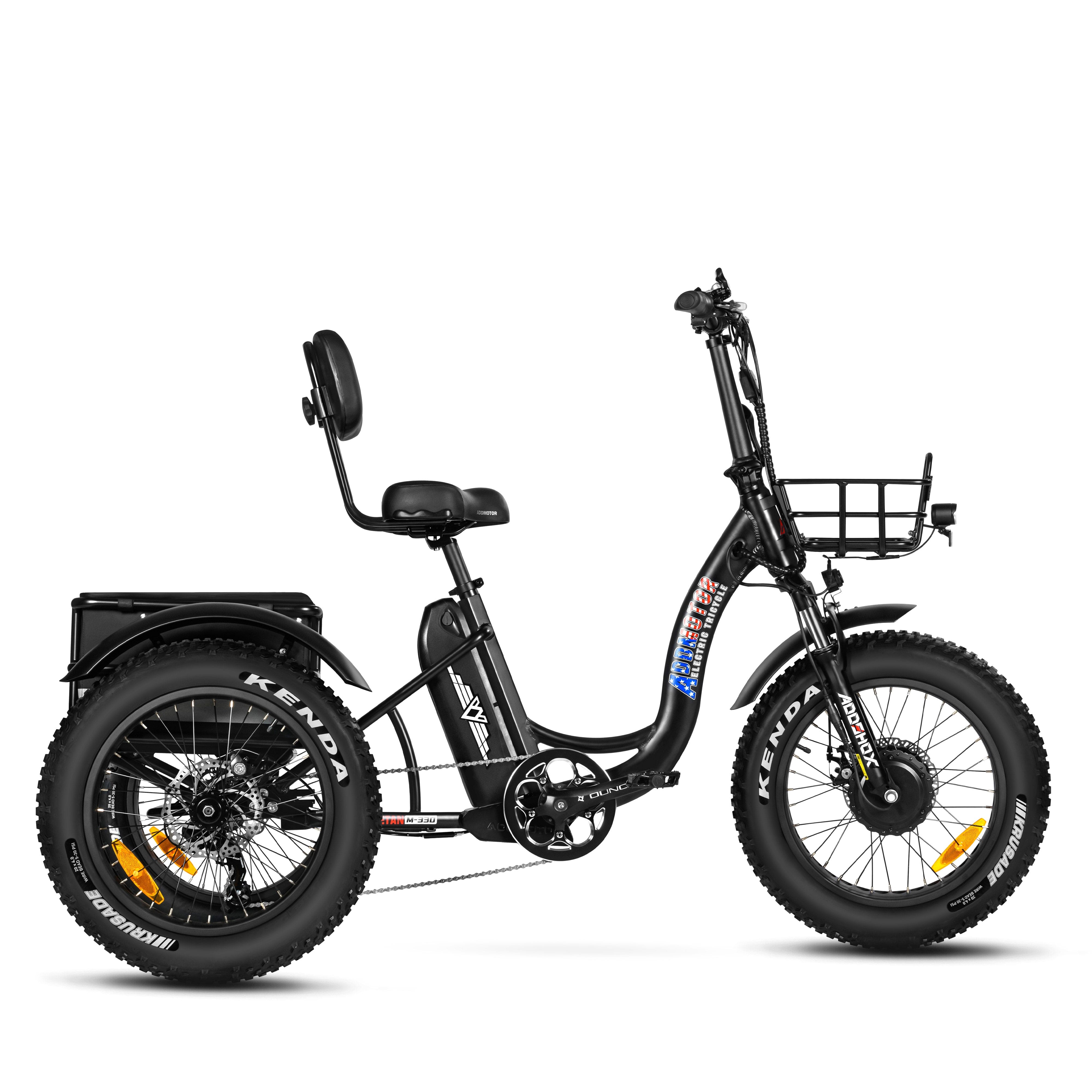 TRIKETAN M 330 MINI ELECTRIC TRIKE MYRTLE WHEELS E BIKES