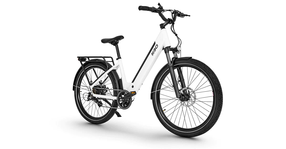 KBO Breeze Step-Thru Commuter Electric Bike – MYRTLE WHEELS E-BIKES